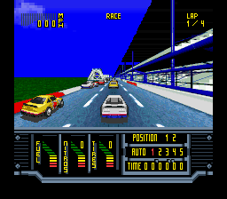 Circuit USA (Japan) In game screenshot